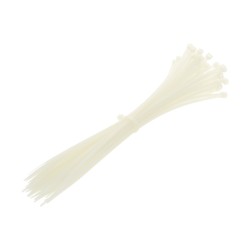 Δεματικά καλωδίων ARLI 3,6X150mm λευκά σε συσκευασία 100 τεμαχίων