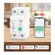 Smart WiFi μικροαυτόματος διακόπτης ράγας διπολικός 2P 63A με μετρητή ενέργειας, προστασία υπερέντασης, υπέρτασης & ανίχνευση διαρροής Tuya Smart WiFi μικροαυτόματος διακόπτης ράγας διπολικός 2P 63A με μετρητή ενέργειας, προστασία υπερέντασης, υπέρτασης & ανίχνευση διαρροής Tuya
