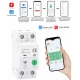 Smart WiFi μικροαυτόματος διακόπτης ράγας διπολικός 2P 63A με μετρητή ενέργειας, προστασία υπερέντασης, υπέρτασης & ανίχνευση διαρροής Tuya Smart WiFi μικροαυτόματος διακόπτης ράγας διπολικός 2P 63A με μετρητή ενέργειας, προστασία υπερέντασης, υπέρτασης & ανίχνευση διαρροής Tuya