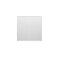 Smart Wi-Fi διακόπτης αφής 2 θέσεων με Dimmer και χρονοπρογράμματα πλήρες σετ N+L Tuya Smart Life 10A 90-250V 86x86x10mm