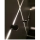 Μοντέρνα επιτοίχια απλίκα LED GLOBOSTAR® ZERODA 9W 1080lm 6000K αδιάβροχη IP65 γκρι ανθρακί ματ 9.5x11x16cm