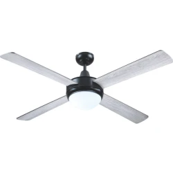 Ανεμιστήρας οροφής με LED 18W, ενδιάμεσο λευκό φως 4000K, 4 καφέ φτερωτές, τηλεχειριστήριο, Φ132cm, 70W Ανεμιστήρας οροφής με LED 18W, ενδιάμεσο λευκό φως 4000K, 4 καφέ φτερωτές, τηλεχειριστήριο, Φ132cm, 70W
