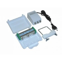 Ενισχυτής ιστού MISTRAL 2U30_F 30dB με 2 εισόδους UHF είσοδο VHF και φίλτρο LTE 5G