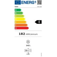 Οριζόντιος καταψύκτης Robin DB-150E λευκός 142lt Π63,5xΒ55,6xΥ83,5cm
