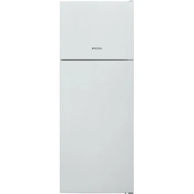 Ψυγείο δίπορτο Robin Rt-470 λευκό 433lt Π70xΒ65xΥ183cm με σύστημα Low Frost