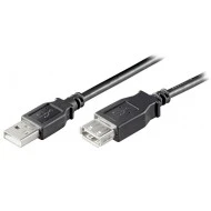 Καλώδιο USB A αρσενικό - USB A 2.0 θηλυκό 0.3m ιδανικό για χρήση σε τηλεοράσεις
