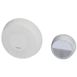 Kit κουδουνιού Legrand Comfort με 15 μελωδίες και ρυθμιζόμενη ένταση ήχου 75dB στεγανό IP44