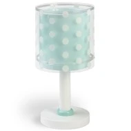Φωτιστικό κομοδίνου Dots Green E14 220V–240V διπλού τοιχώματος από διάφανο πολυπροπυλένιο αντοχής