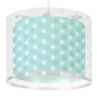 Κρεμαστό φωτιστικό Dots Green Ε27 220V-240V με διάφανα σημεία στήριξης για αποφυγή σκιών στο δωμάτιο Κρεμαστό φωτιστικό Dots Green Ε27 220V-240V με διάφανα σημεία στήριξης για αποφυγή σκιών στο δωμάτιο