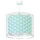 Κρεμαστό φωτιστικό Dots Green Ε27 220V-240V με διάφανα σημεία στήριξης για αποφυγή σκιών στο δωμάτιο