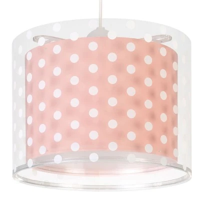 Κρεμαστό φωτιστικό οροφής Dots Pink Ε27 220-240V με ρυθμιζόμενο κιτ ανάρτησης κατά την εγκατάσταση