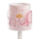 Επιτραπέζιο φωτιστικό κομοδίνου Little Elephant Pink με ανεξίτηλη εκτύπωση χρωμάτων στα τοιχώματα Επιτραπέζιο φωτιστικό κομοδίνου Little Elephant Pink με ανεξίτηλη εκτύπωση χρωμάτων στα τοιχώματα