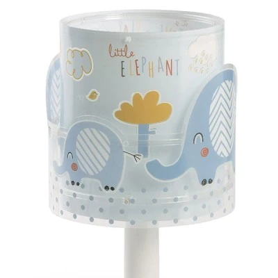 Επιτραπέζιο φωτιστικό κομοδίνου Little Elephant Blue Ε14 220-240V με διακόπτη on/off Επιτραπέζιο φωτιστικό κομοδίνου Little Elephant Blue Ε14 220-240V με διακόπτη on/off