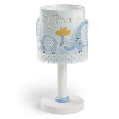 Επιτραπέζιο φωτιστικό κομοδίνου Little Elephant Blue Ε14 220-240V με διακόπτη on/off Επιτραπέζιο φωτιστικό κομοδίνου Little Elephant Blue Ε14 220-240V με διακόπτη on/off