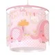 Παιδικό φωτιστικό οροφής Little Elephant Pink E27 με φωσφορίζοντα μέρη στο εξωτερικό του τοίχωμα Παιδικό φωτιστικό οροφής Little Elephant Pink E27 με φωσφορίζοντα μέρη στο εξωτερικό του τοίχωμα