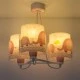 Κρεμαστό τρίφωτο οροφής Little Elephant Pink Ε27 220-240V με ρυθμιζόμενο κιτ ανάρτησης