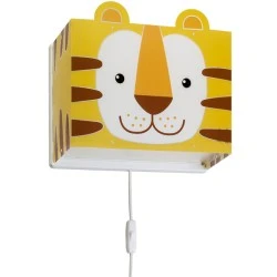 Απλίκα τοίχου διπλού τοιχώματος Little Tiger Ε27 220V – 240V με διακόπτη on/off