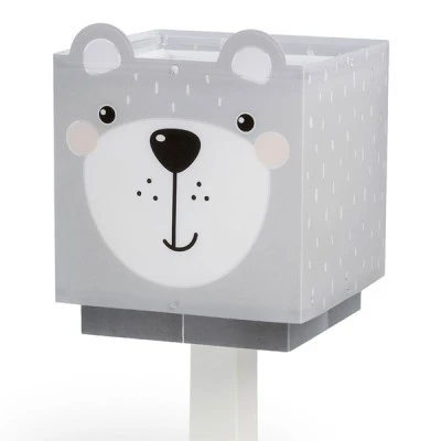 Παιδικό φωτιστικό κομοδίνου Little Teddy Ε14 220-240V με διακόπτη on/off πάνω στο καλώδιο