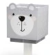 Παιδικό φωτιστικό κομοδίνου Little Teddy Ε14 220-240V με διακόπτη on/off πάνω στο καλώδιο