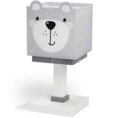 Παιδικό φωτιστικό κομοδίνου Little Teddy Ε14 220-240V με διακόπτη on/off πάνω στο καλώδιο