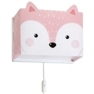 Απλίκα τοίχου διπλού τοιχώματος Little Fox E27 220V–240V διπλού τοιχώματος με ανεξίτηλη εκτύπωση