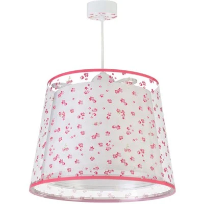 Κρεμαστό φωτιστικό οροφής Dream Flowers Pink Ε27 με ρυθμιζόμενο κιτ ανάρτησης