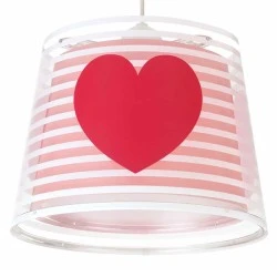 Κρεμαστό φωτιστικό E27 Light Feeling Pink με διπλό τοίχωμα με διάφανα σημεία στήριξης