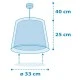Φωτιστικό οροφής Light Feeling Blue E27 220V–240V διπλού τοιχώματος με διάφανο εξωτερικό τοίχωμα Φωτιστικό οροφής Light Feeling Blue E27 220V–240V διπλού τοιχώματος με διάφανο εξωτερικό τοίχωμα
