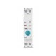 Smart WiFi ρελέ ράγας 63A EGER DTR001W με τοπικό χειρισμό, χρονοδιακόπτη & χρονικό συμβατό με Tuya / Smart Life