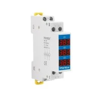 Βολτόμετρο ράγας ψηφιακό τριφασικό EGER TX-3R για μέτρηση τάσης 80-500V AC