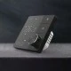 Smart Wifi θερμοστάτης χώρου προγραμματιζόμενος εβδομαδιαίος χωνευτός EGER ΒΗΤ 18B θέρμανσης με ξηρή επαφή μαύρος Tuya Smart & Smart Life