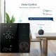 Smart Wifi θερμοστάτης χώρου προγραμματιζόμενος εβδομαδιαίος χωνευτός EGER ΒΗΤ 18B θέρμανσης με ξηρή επαφή μαύρος Tuya Smart & Smart Life