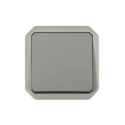 Διακόπτης αλλέ-ρετούρ LEGRAND Plexo 10 AX 250V IP55 γκρι 70,5x70,5x49mm