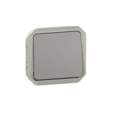 Διακόπτης αλλέ-ρετούρ LEGRAND Plexo 10 AX 250V IP55 γκρι 70,5x70,5x49mm Διακόπτης αλλέ-ρετούρ LEGRAND Plexo 10 AX 250V IP55 γκρι 70,5x70,5x49mm