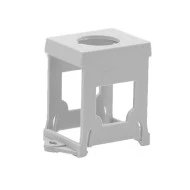 Βάση ράγας - adaptor Φ22 για λυχνίες & μπουτόν F129S KZE