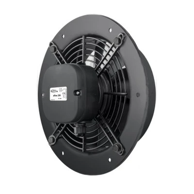 Εξαεριστήρας βιομηχανικός τοίχου airRoxy Aros Φ200 55W 780m³/h 52dB 2500rpm