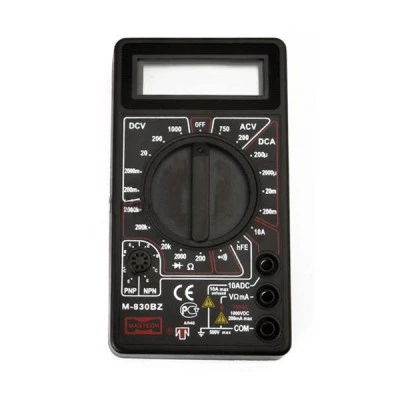Πολύμετρο ψηφιακό MASTECH M830BZ Basic με BUZZER 70x126x24mm Πολύμετρο ψηφιακό MASTECH M830BZ Basic με BUZZER 70x126x24mm