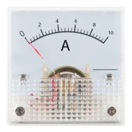 Όργανο πίνακος αμπερόμετρο DC 60X60 0-60A SF-60 SFM με τη χρήση εξωτερικού Shunt