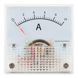 Όργανο πίνακος αμπερόμετρο DC 60X60 0-60A SF-60 SFM με τη χρήση εξωτερικού Shunt