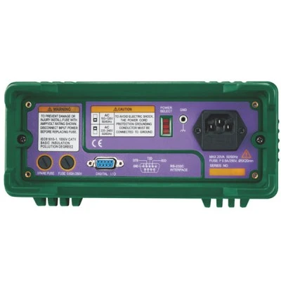 Πολύμετρο ψηφιακό πάγκου MASTECH MS8040 υψηλών προδιαγραφών σύνδεση RS232 με προστασία υπερφόρτωσης Πολύμετρο ψηφιακό πάγκου MASTECH MS8040 υψηλών προδιαγραφών σύνδεση RS232 με προστασία υπερφόρτωσης
