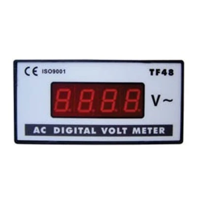 Όργανο πίνακος βολτόμετρο ψηφιακό AC 96X48mm 0-600V TF48 SFM Όργανο πίνακος βολτόμετρο ψηφιακό AC 96X48mm 0-600V TF48 SFM