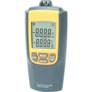 Ψηφιακό θερμόμετρο - υγρόμετρο VA8010 με οθόνη LCD ταυτόχρονης αναγραφής 2 ενδείξεων