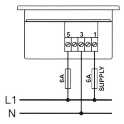 Όργανο πίνακος βολτόμετρο ψηφιακό DV-0101-48 DATAKOM AC 1Φ 96Χ48mm στεγανό IP54