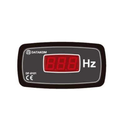 Όργανο πίνακος συχνόμετρο ψηφιακό DF-0101-48 DATAKOM 1-PHASE 96Χ48mm