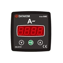 Όργανο πίνακος αμπερόμετρο ψηφιακό DA-0101-72 DATAKOM AC 1-PHASE 72Χ72mm