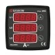 Όργανο πίνακος αμπερόμετρο ψηφιακό DA-0303-72 DATAKOM AC τριφασικό 3Φ 72Χ72mm