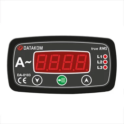 Ψηφιακό αμπερόμετρο όργανο πίνακος DA-0103-48 DATAKOM 170-275VAC 3Φ 96Χ48mm Ψηφιακό αμπερόμετρο όργανο πίνακος DA-0103-48 DATAKOM 170-275VAC 3Φ 96Χ48mm