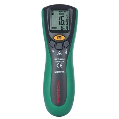 Θερμόμετρο ψηφιακό MASTECH MS6522B υπέρυθρων ακτινών με ένδειξη χαμηλής στάθμης μπαταρίας