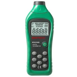 Στροφόμετρο ψηφιακό εξ΄ αποστάσεως MASTECH MS6208B με οθόνη 5 ψηφίων και βοηθητικό φωτισμό