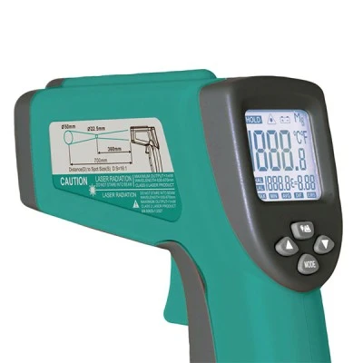Θερμόμετρο σκοπευτικό Pro s kit MT-4612 ακτινών laser (-50°C~580°C) με μνήμη 9 μετρήσεων